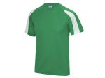 Tee-shirt de sport contrasté