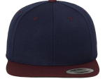 Casquette snapback bicolore