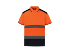 Polo bicolore