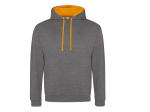 Sweat capuche contrastée
