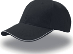 Casquette 6 pans piping réfléchissant