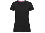 Tee-shirt femme col v