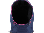 Capuche en softshell avec biais contrasté