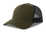 Casquette 5 pans style trucker en coton