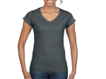 Tee-shirt col v femme