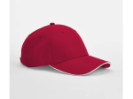 Casquette 6 panneaux avec liseré