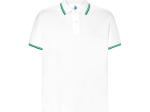 Polo homme contrasté
