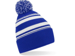 Bonnet de supporter rayé