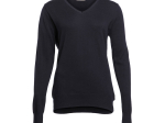 Pull col v femme