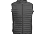 Bodywarmer bi-matière homme