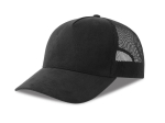 Casquette style trucker en faux daim