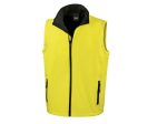Bodywarmer softshell imprimable homme