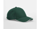 Casquette 6 panneaux avec liseré