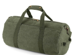 Sac polochon en toile vintage