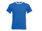 Tee-shirt bords côtes contraste