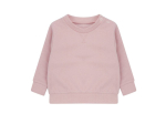 Sweatshirt en coton régénéré et en polyester recyclé