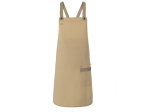 Tablier à bavette urban-look avec bretelles croisées et poche