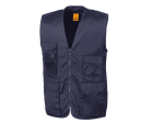 Gilet reporter multi-poches polycoton