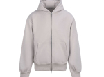 Sweat capuche zippé lourd