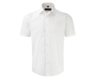 Men's short sleeve fitted stretch shirt