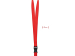 WIDE LANY - Lanyard crochet métal 25mm