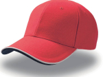 Casquette 6 pans contrastée