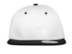 Casquette 6 pans visière plate