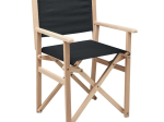 RIMIES - Chaise de plage pliable en bois