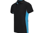 Polo bicolore manches courtes