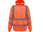 Sweat capuche haute visibilité