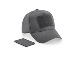 Casquette 5 pans avec patch amovible