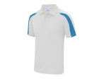 Polo de sport contrasté