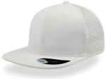Casquette visière plate style trucker