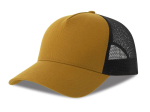 Casquette 5 pans style trucker en coton