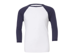 Tee-shirt baseball manches 3/4