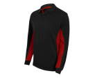 Polo bicolore manches longues
