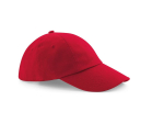 Casquette basse en coton sergé lourd