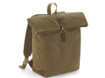 Sac à dos en toile cirée traditionnel