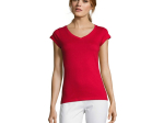 MOON T-SHIRT FEMME COL V