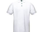 Polo avec boutons contrastés