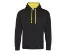 Sweat capuche contrastée