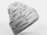 Bonnet tricoté avec zone de marquage