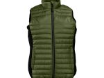 Bodywarmer bi-matière femme