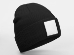 Bonnet tricoté avec empiècement