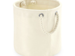 Panier en coton canvas