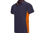 Polo bicolore manches courtes