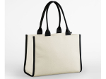 Large tote bag bi-color