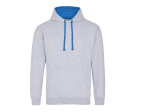 Sweat capuche contrastée