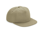 Casquette destructurée en coton organique