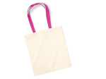 Sac shopping aux anses contrastées